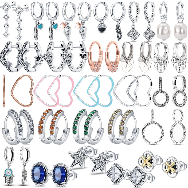 

Женские двойные серьги-кольца, серебро 2022 пробы