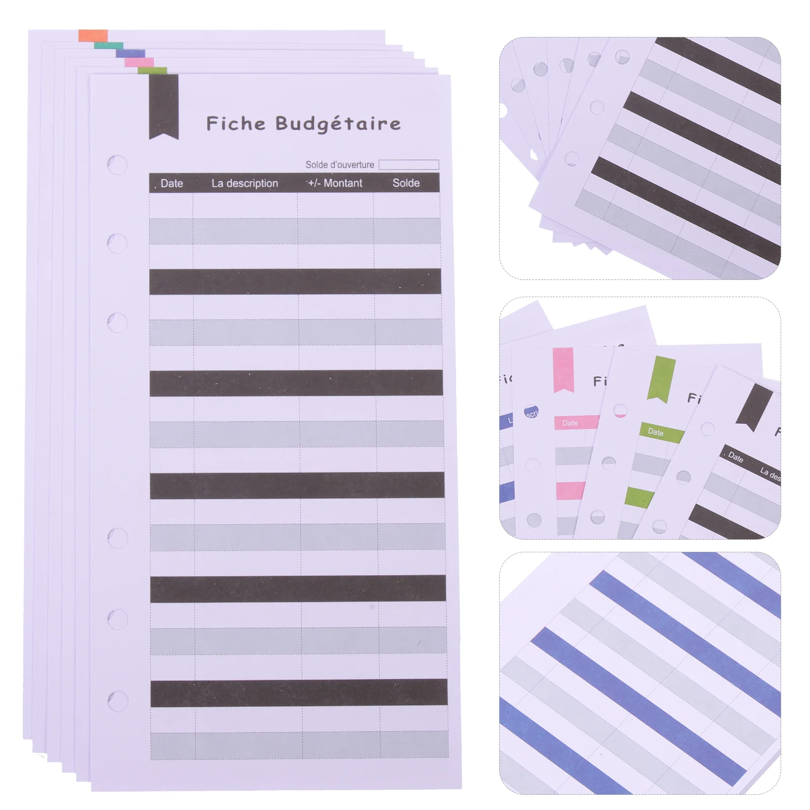 

Budget Cash Sheets Planner Binder Wallet Expense Organizer A6 Paper Envelopes Stuffing Book Sheet Envelope Money Monthly Inserts