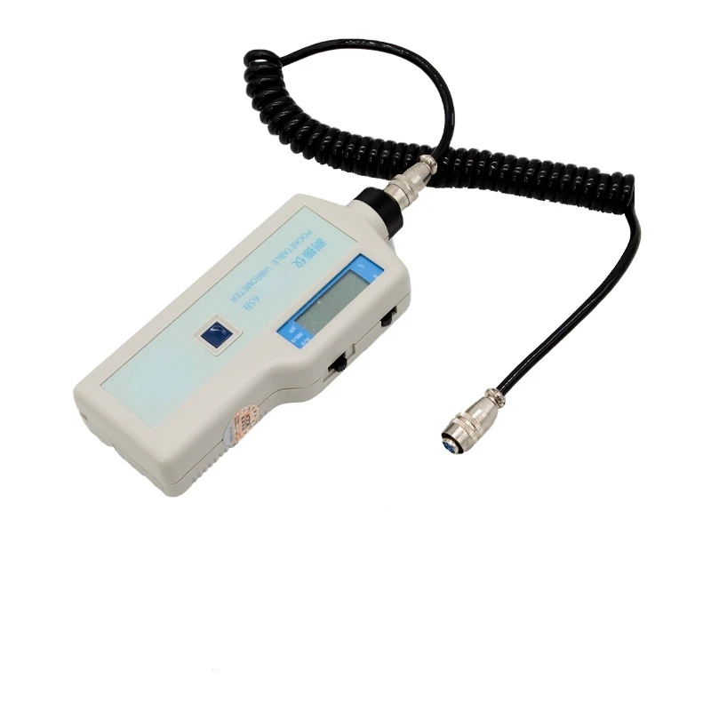 q 65B Портативный виброметр Высокочастотное разделение смещения 1--1999 мкм Скорость