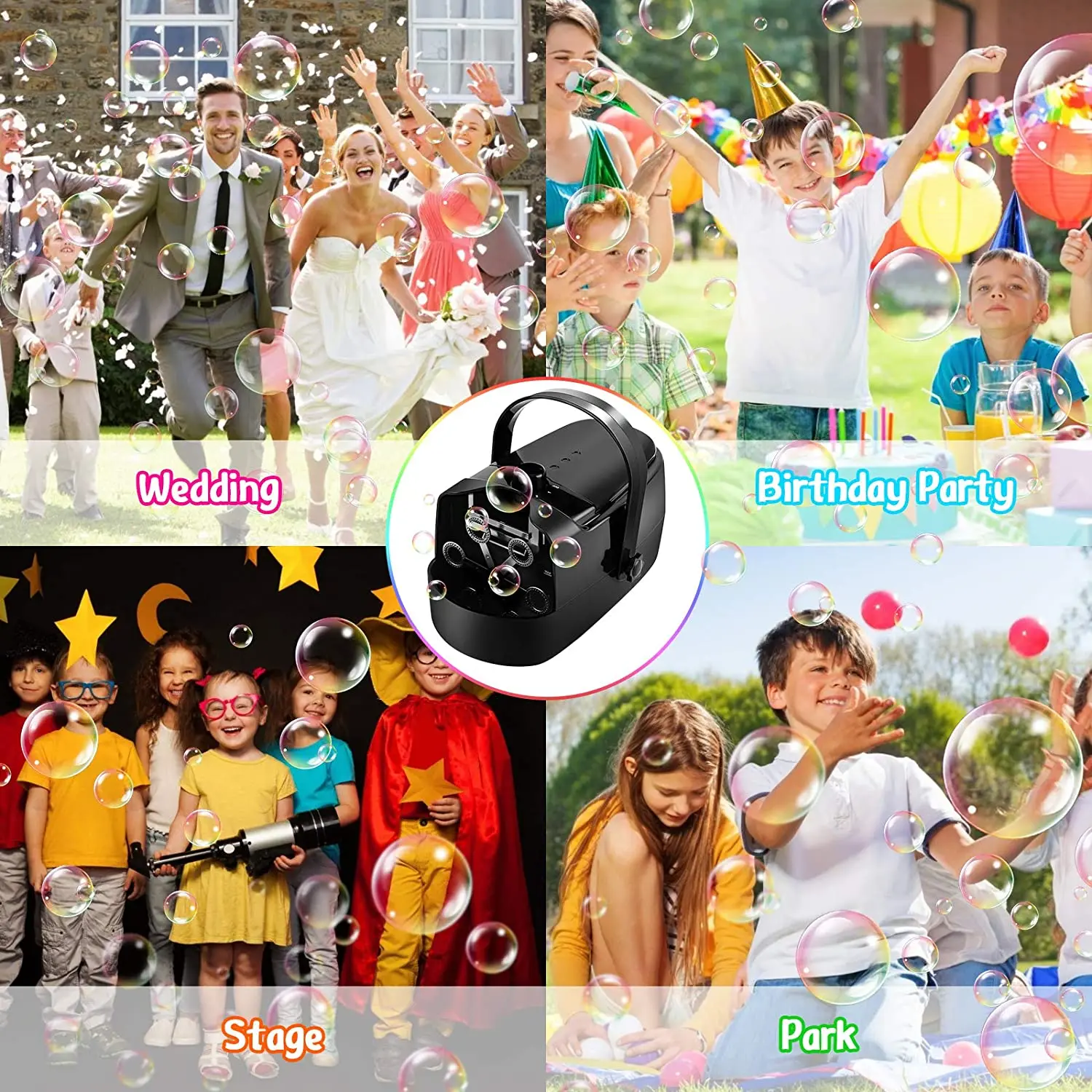 Пузырьковая машина портативная полностью автоматическая Подключаемая или