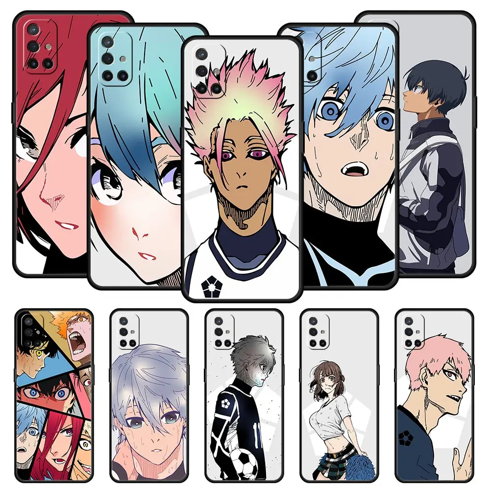 

Blue Lock Anime Phone Case For OnePlus 10 9 Pro 9T 9R 9RT 8T 8 7 6T 7T Nord 2 CE N200 N10 5G N100 Soft Silicone TPU Black Cover