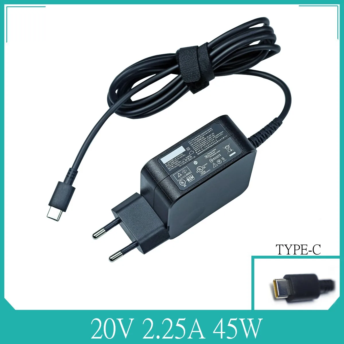 Power Supply ​charger For Lenovo C330 S330 C340 S340 100e T480 T480s T580 T580s E480