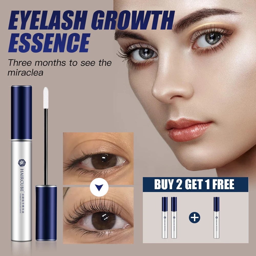 Eyelash Growth Essence Eyelashes Mascara Eyelash Growth Serum Lash Lifting Lengthen Eyelashes Enhancer Thicker Fuller Natural