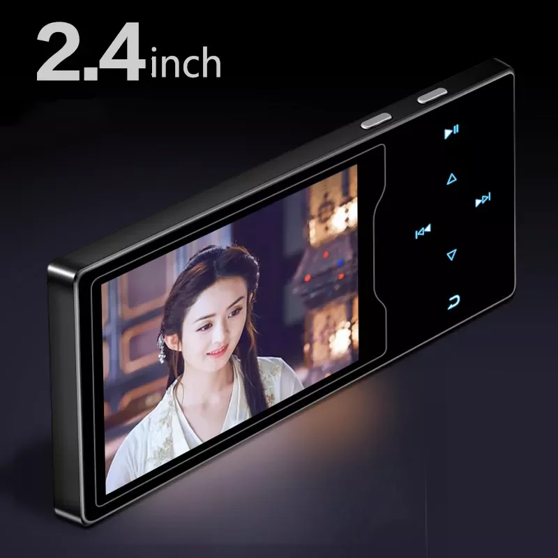

New 2022 New D08 Mp4 Player Usb 8Gb 16G Storage 2.4inch HD Screen Built-in Speaker Fm Radio E-Book Portable Music Video Player