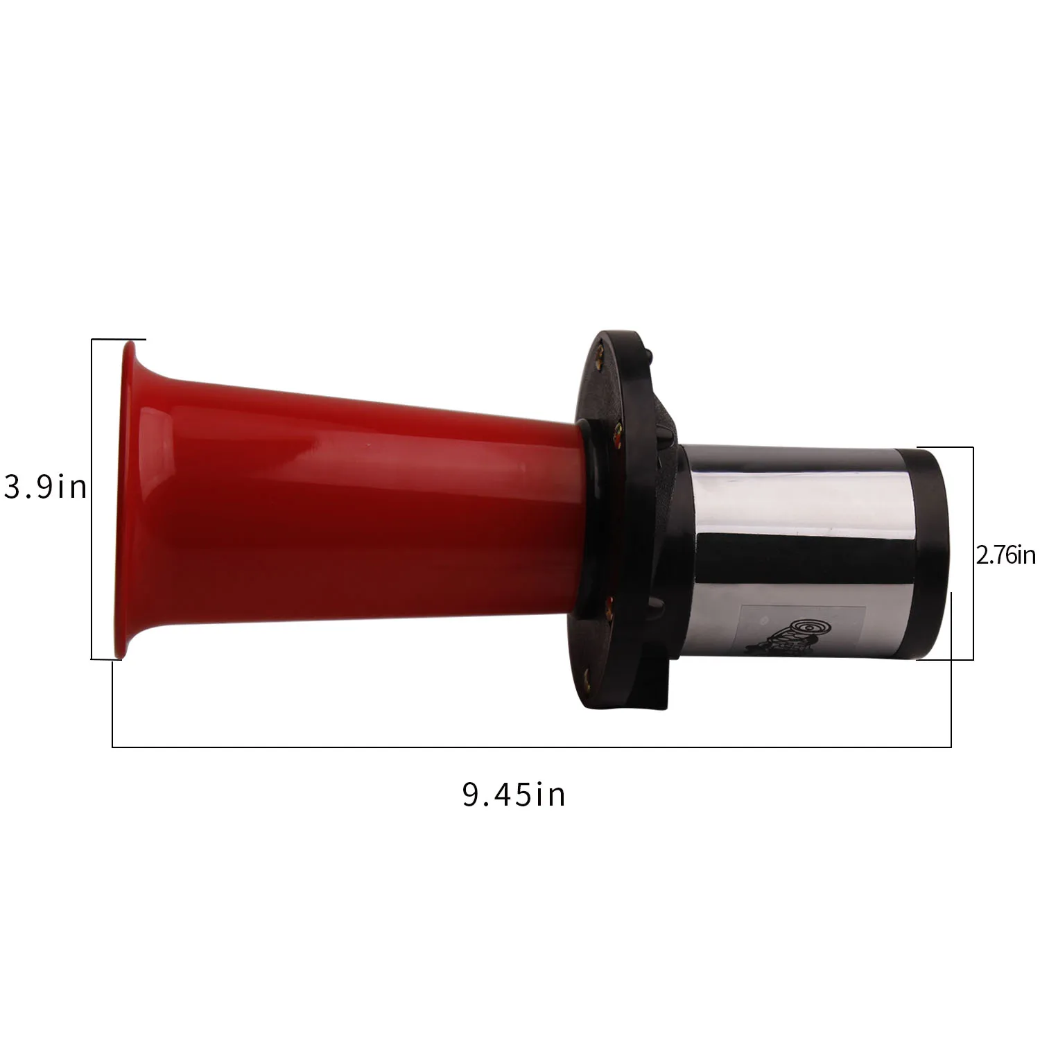 Фото Автомобильный гудок ALLREY 12V 110DB в винтажном стиле OO-GA Oogah, хромированный, классический, универсальный, супергромкий, для автомобилей, грузовиков, лодок. №2
