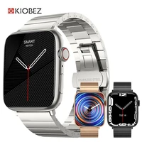 kiobez 2022 nfc smart watch men women smartwatch door access unlock custom watch face bluetooth call wireless charging fitness