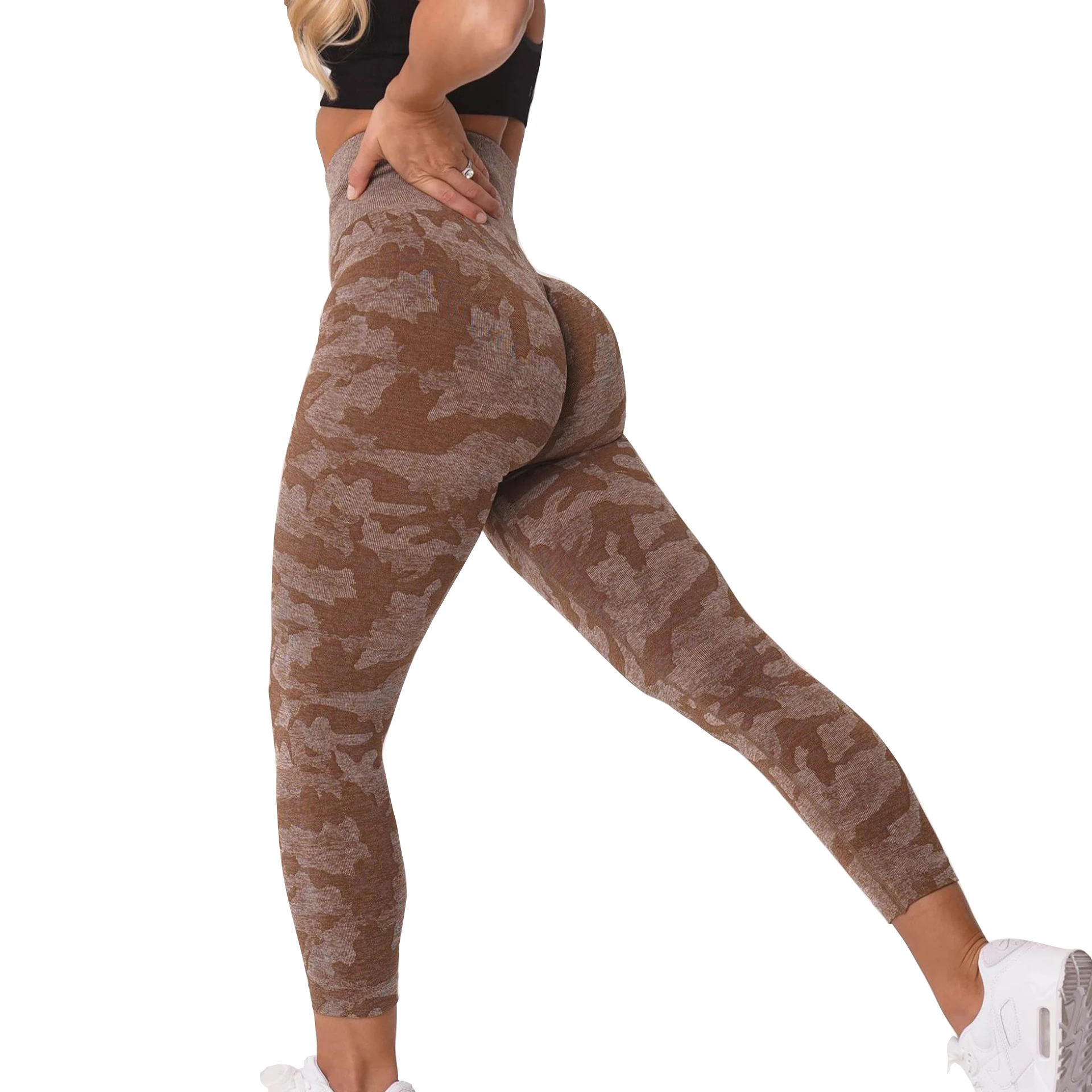 

Sexy Seamless Workout Leggings Butt Lift Yoga Pants Women High Waist Stretch Fitness Outfits Sports Wear Gym Leggings
