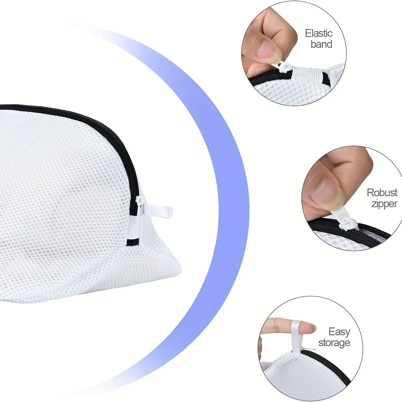 Сумка для стирки обуви Сетчатая домашней женская сумка защиты от деформации