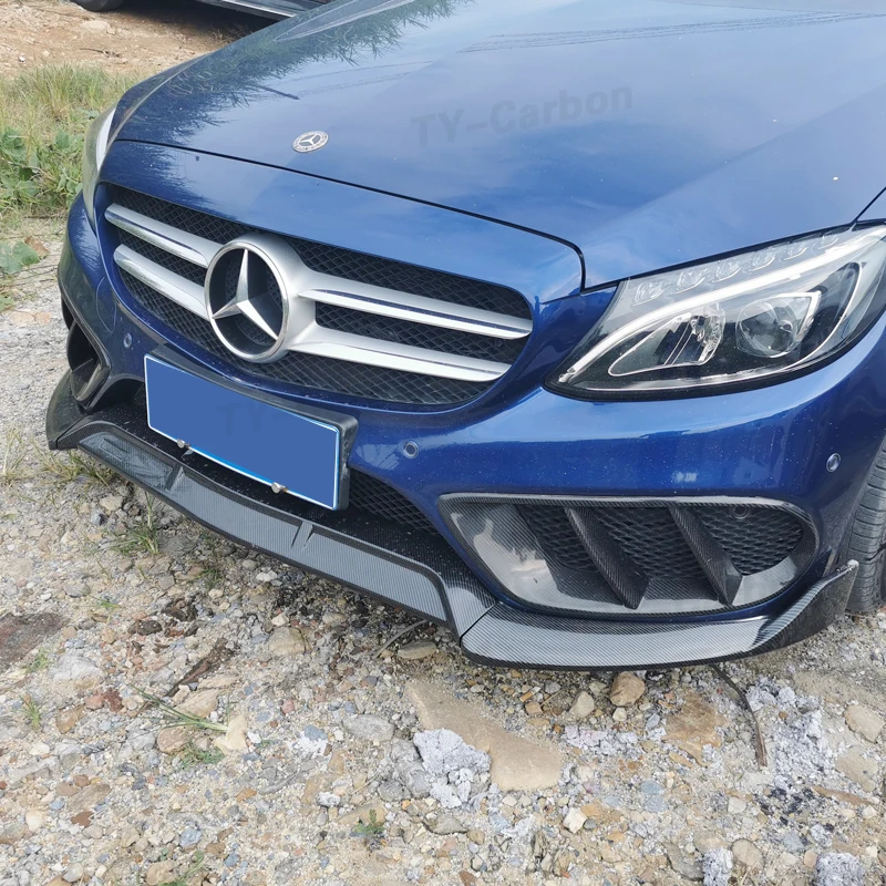 Автомобильный передний бампер из углеродного волокна Крышка вентиляционного