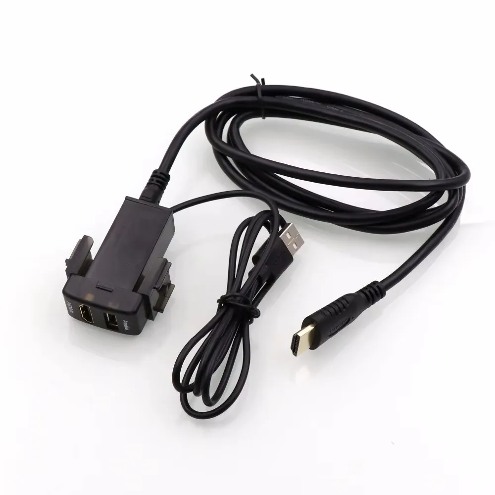 Фото Автомобильный входной порт HDMI + USB-аудиовходное аудиореле для NISSAN, Qashqai, Tiida, X-trail, Sunny, NV200, Teana, Sylphy, Paladin, March №4