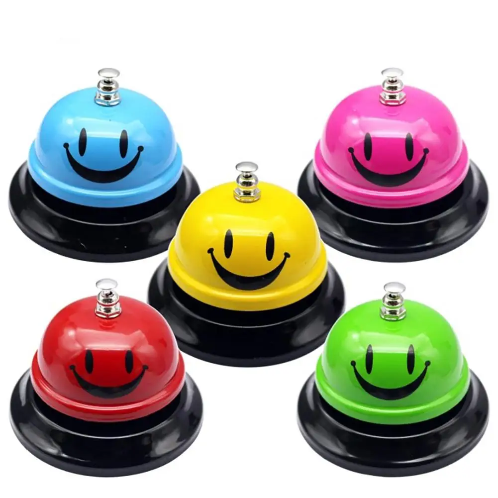 

65MM Metal Restaurant Service Call Bell Hotel Counter Desk Bell Ring Reception Restaurant Kitchen Bar Service Calling Bell new