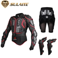 sulaite motorcycle jacket protection armor motorbike motocross equipment riding body armor moto ptotective gears combination