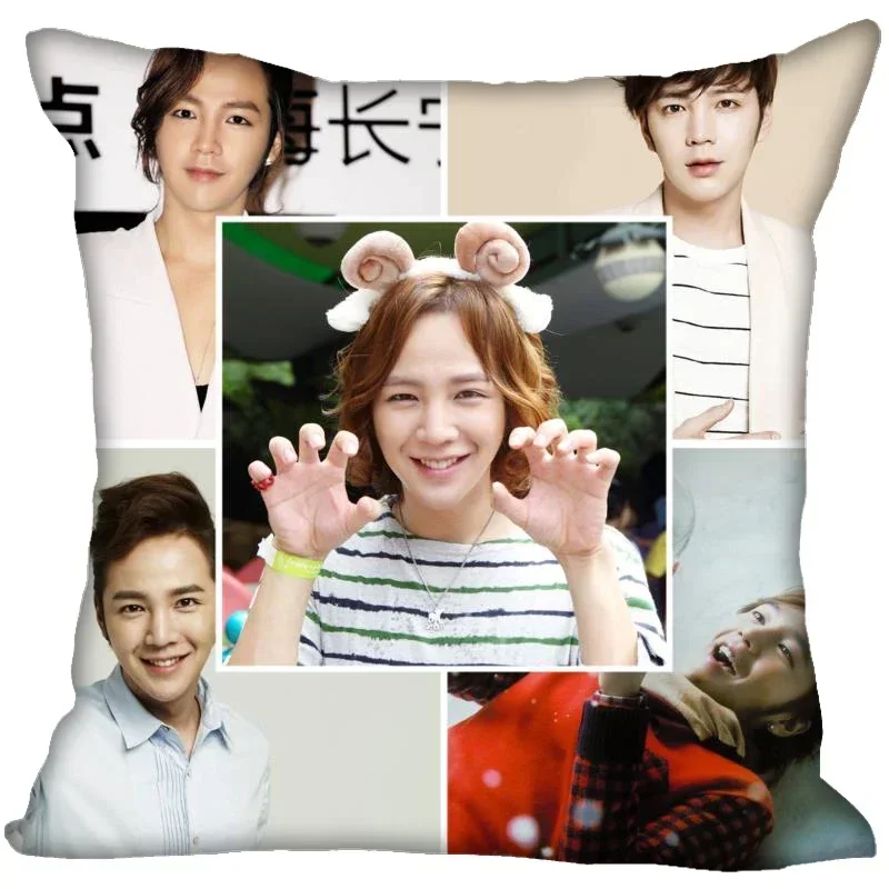 Jang Keun Свадебная Квадратная Наволочка Из Искусственной Кожи Мягкая Атласная