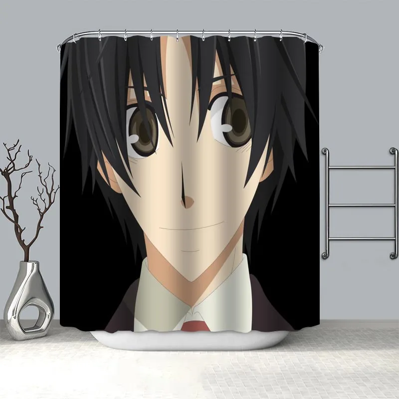 

Занавеска для душа Sekai Ichi Hatsukoi, набор в современном стиле, занавеска с крючком для украшения дома в естественном ландшафте, занавеска для ван...