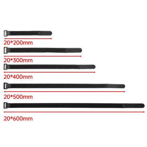 Многоразовые кабельные стяжки нейлоновые 5-300 шт.