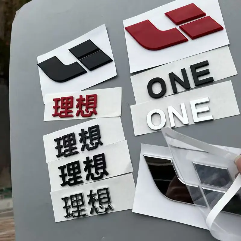 

Наклейка с эмблемой для автомобиля черный для ведущего идеального LiXiang L7 L8 L9 ONE Авто Передние Задние логотипы декоративные модифицированные аксессуары для стайлинга