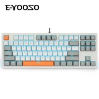 Wired Mechanical Gaming Keyboard colors Keycap Keys OUTEMU Switch Blue Backlit RGB Side light for Mac Windows XP 8 10