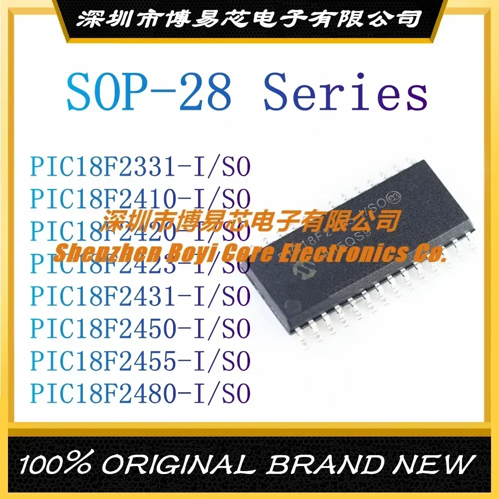PIC18F2331-I PIC18F2410-I PIC18F2420-I PIC18F2423-I PIC18F2431-I PIC18F2450-I PIC18F2455-I PIC18F2480-I SO Керамический корпус