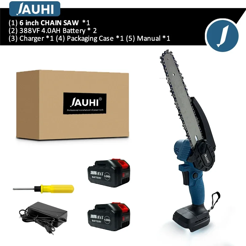 

Электрическая цепная пила JAUHI 8 дюймов для аккумулятора Makita 18В