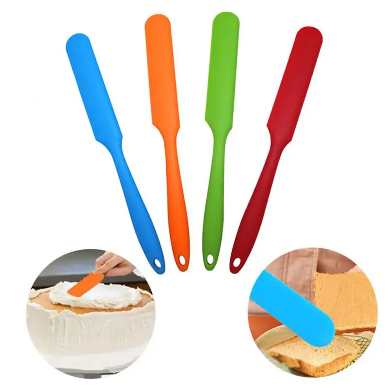 

Silicone Spatula Creative Easy To Wash Cream Spatula Food Grade Long Spatula For Cooking Baking Mixing Baking Tools Flexible