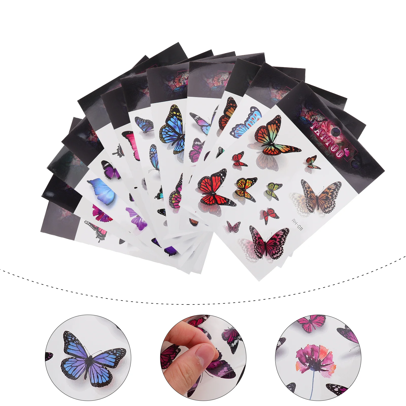

Stickers Temporary 3D Realistic Women Waterproof Face Decals Girls Woman Body Fake Fairy Sticker Make Temporales Mini Self Tiny