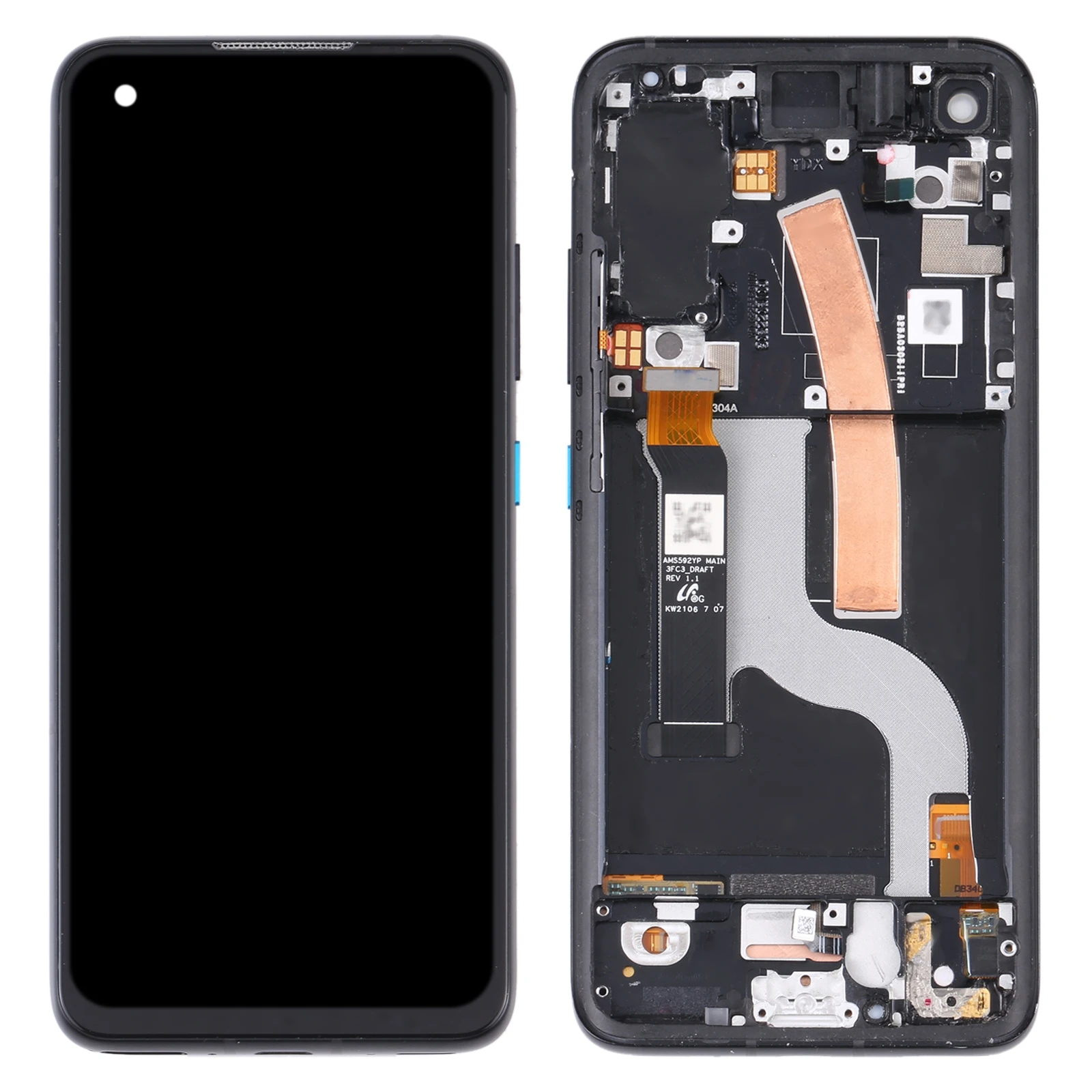 ЖК-экран AMOLED 5 9 дюйма для Asus Zenfone 8 ZS590KS дисплей телефона сенсорный экран с рамкой