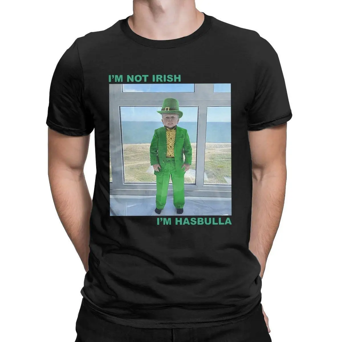 

Men I'm Not Irish I'm Hasbulla T Shirt Magomedov 100% Cotton Tops Casual Short Sleeve O Neck Tee Shirt Plus Size T-Shirt