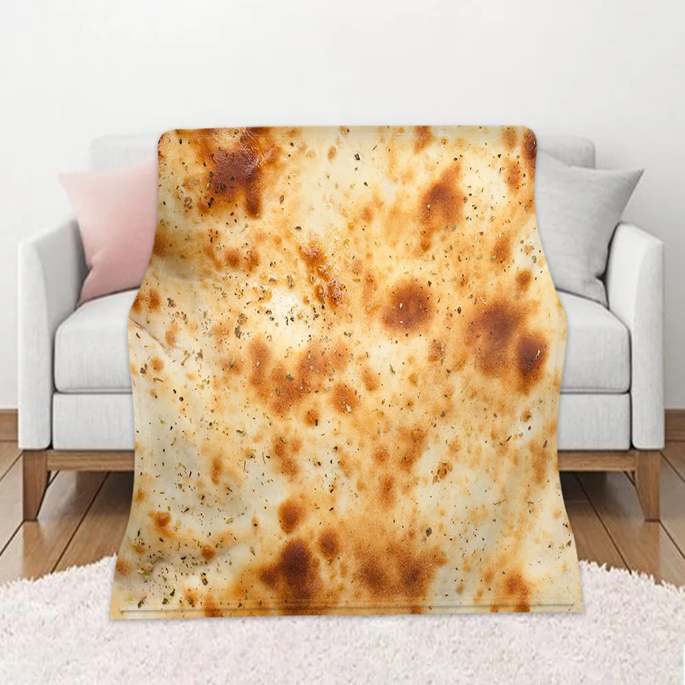 

Burrito Flannel Blanket Taco Blanket Fall Winter Warm Sofa Cover Blanket Soft Blanket for Bed Sofa Plush Manta Para Sofá Manta