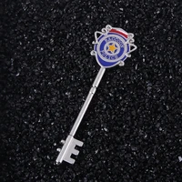 game residents evils 8 key keychain raccoon city police station metal pendant alloy keychain accessories gift