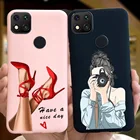 Милый мягкий чехол для телефона Stilily Girls для Xiaomi Redmi 9C NFC 9 C, защитный чехол для камеры, силиконовая задняя крышка для Redmi 9 C NFC