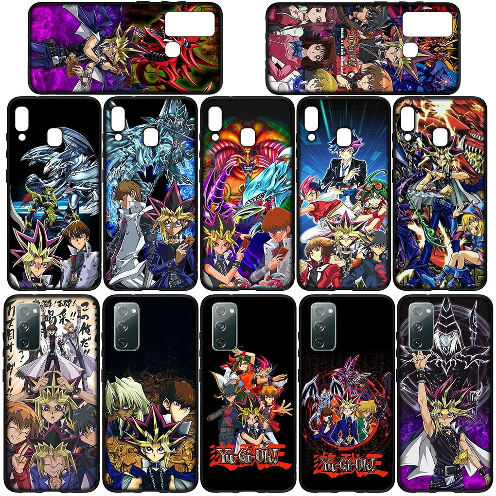 YuGiOh Yugi Muto Yu Gi Oh Phone Cover Case for Samsung Galaxy Note 20 Ultra 10 8 9 S10 Lite S9 A6 A8 Plus A9 Soft Casing