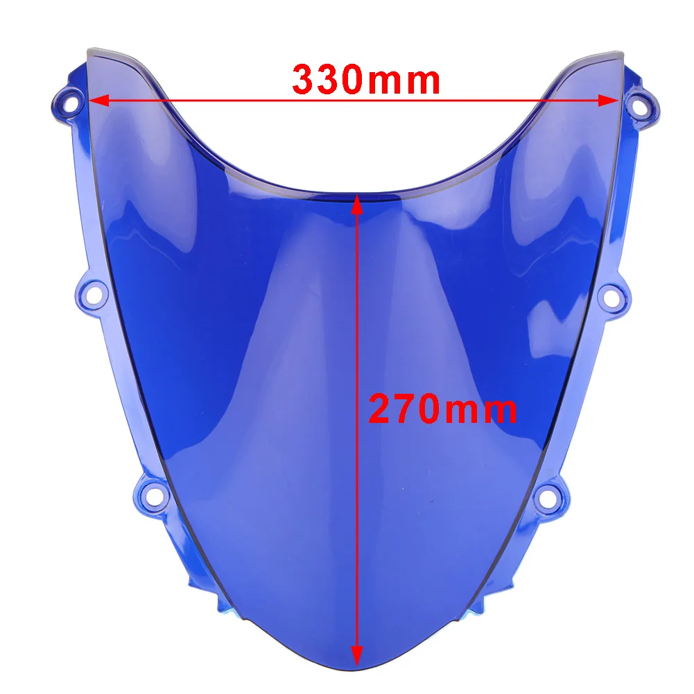 Ветровое стекло CBR1000RR 2004-2007 для мотоцикла ветровое из АБС-пластика с двойными