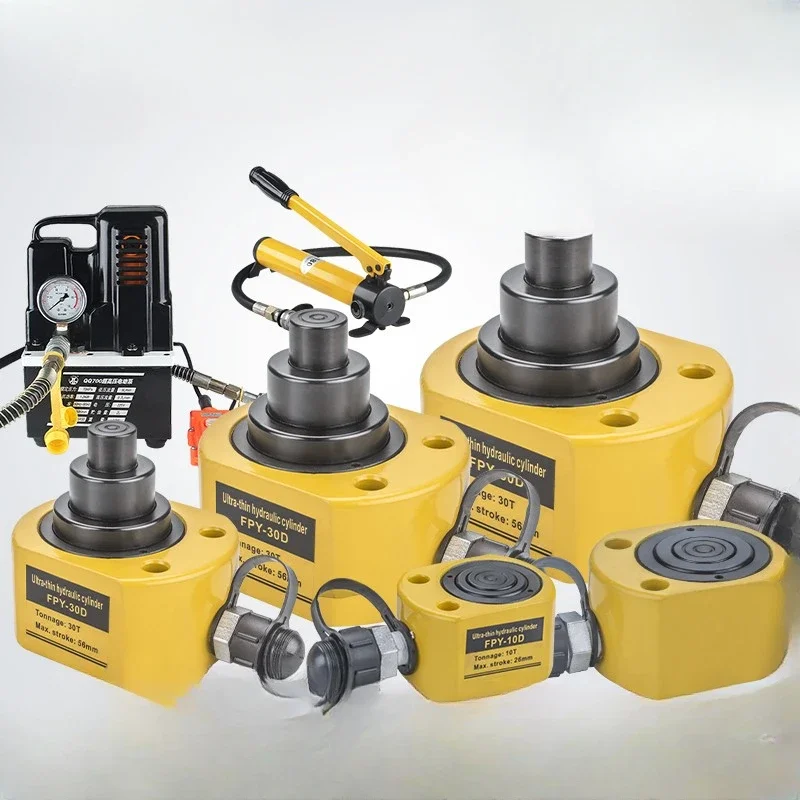 Многосекционный гидравлический домкрат Электрический Раздельный фоторазъем 20T