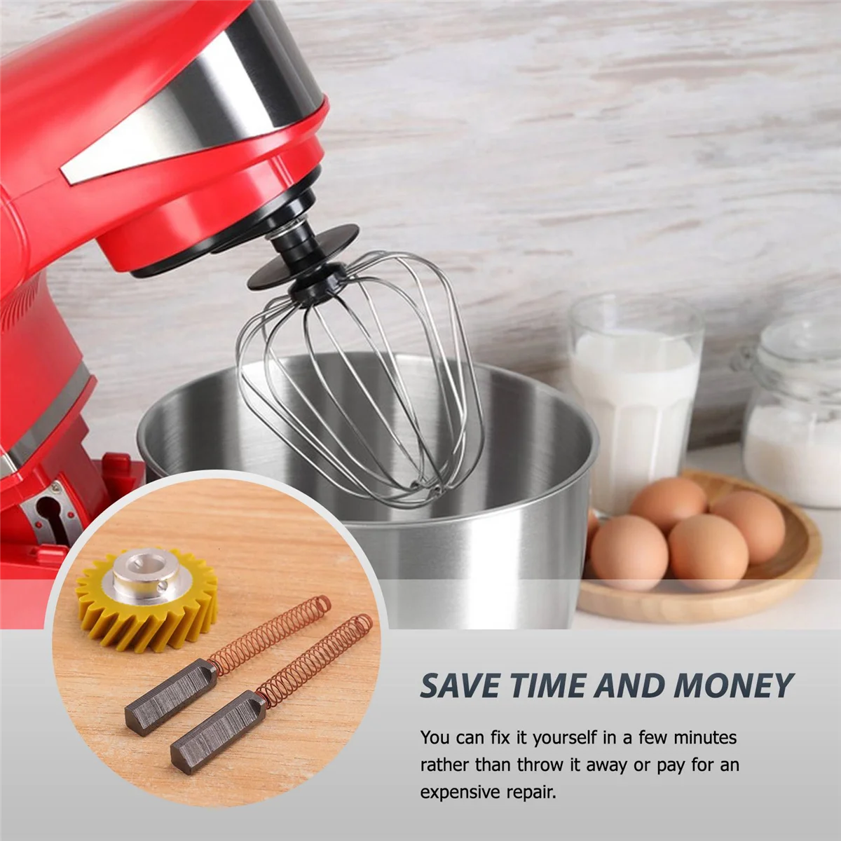 W10112253 9706416 щетка двигателя W10380496 4162897 миксер червячный привод для подставки кухни