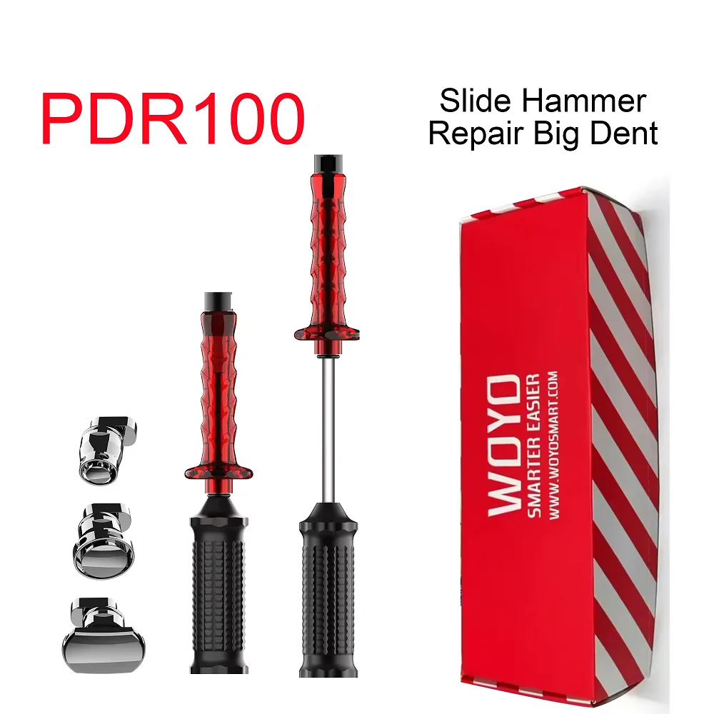 

Инструменты для ремонта вмятин автомобиля для всех автомобильных комплектов PDR, съемник вмятин с молотком PDR100 с набором вмятин