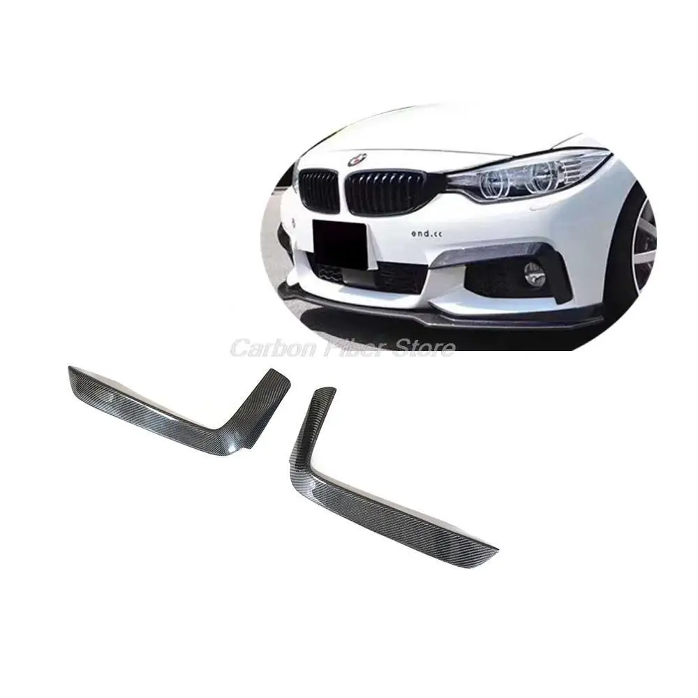 

Carbon Fiber F32 F36 Front Bumper Canard for BMW F32 F33 F36