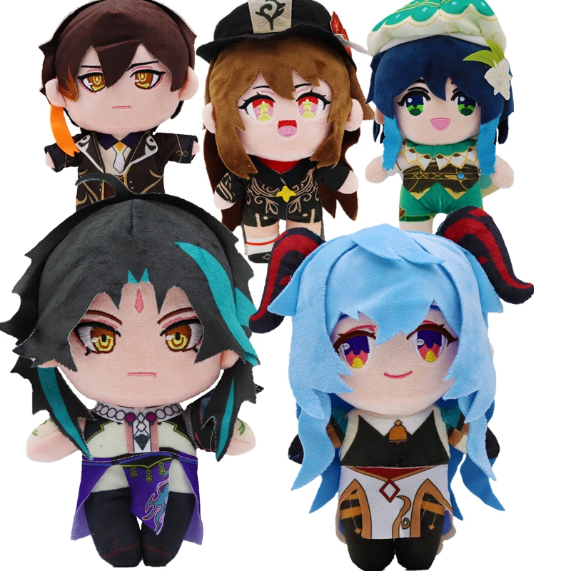 Плюшевая кукла Genshin Impact Zhongli Orech Ganyu Oregano