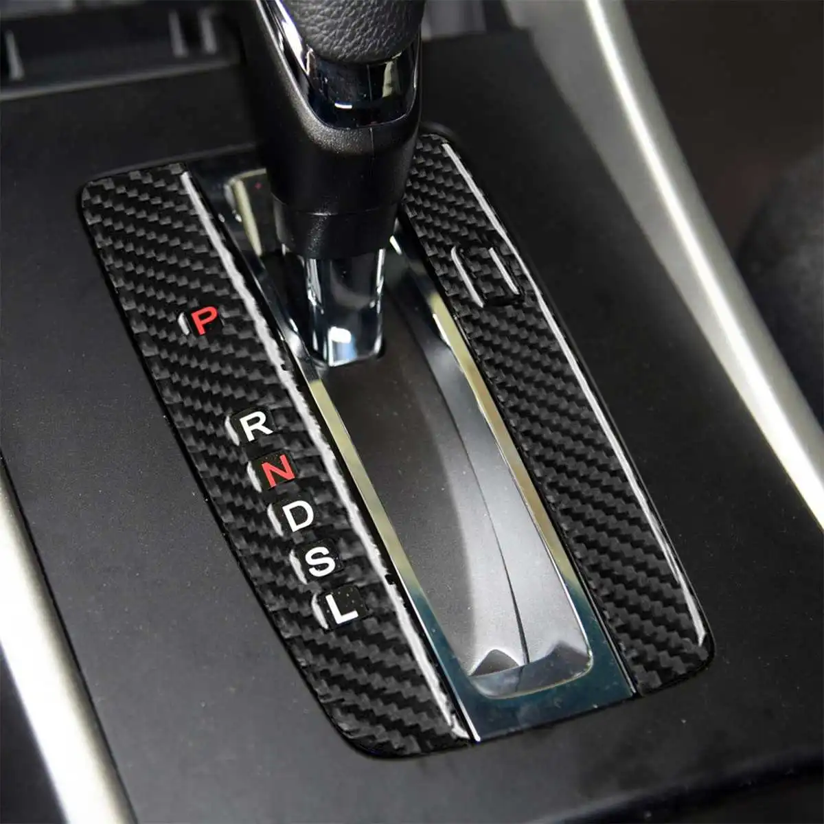 

Car Center Console Gear Shift Box Cover Trim Carbon Fiber Moulding Trim Cover For Honda Accord 2013-2017 Car Accessories