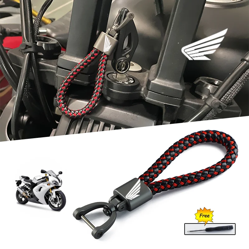 

For Honda CBR 125R 954 600 F4i 650F 650R 1100 XX F CBR 600 1000 RR Motorcycle High Quality Accessories Keyring Alloy Keychaini