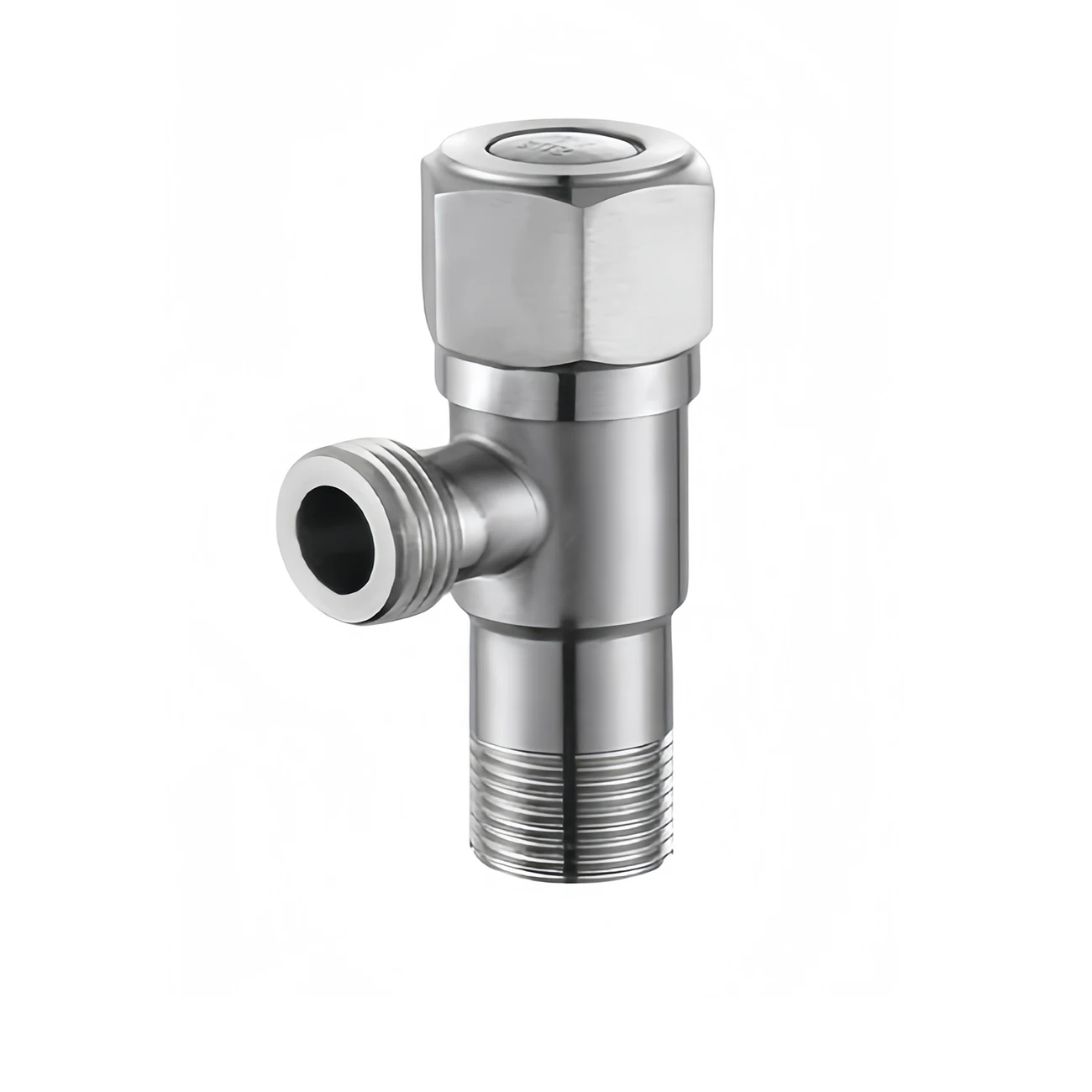 Двойной выпуск нержавеющая сталь 304 G1/2 угловой клапан с резьбой кухонный