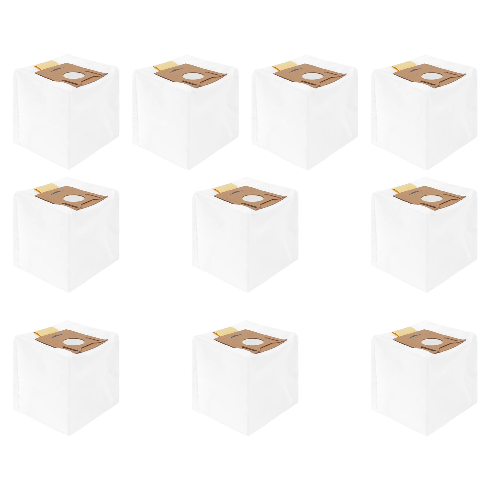 

10 Pcs Leakproof Dust Bag for ECOVACS DEEBOT OZMO T8/T8AIVI Robot Vacuum Cleaner Replacement Accessories Parts Kits