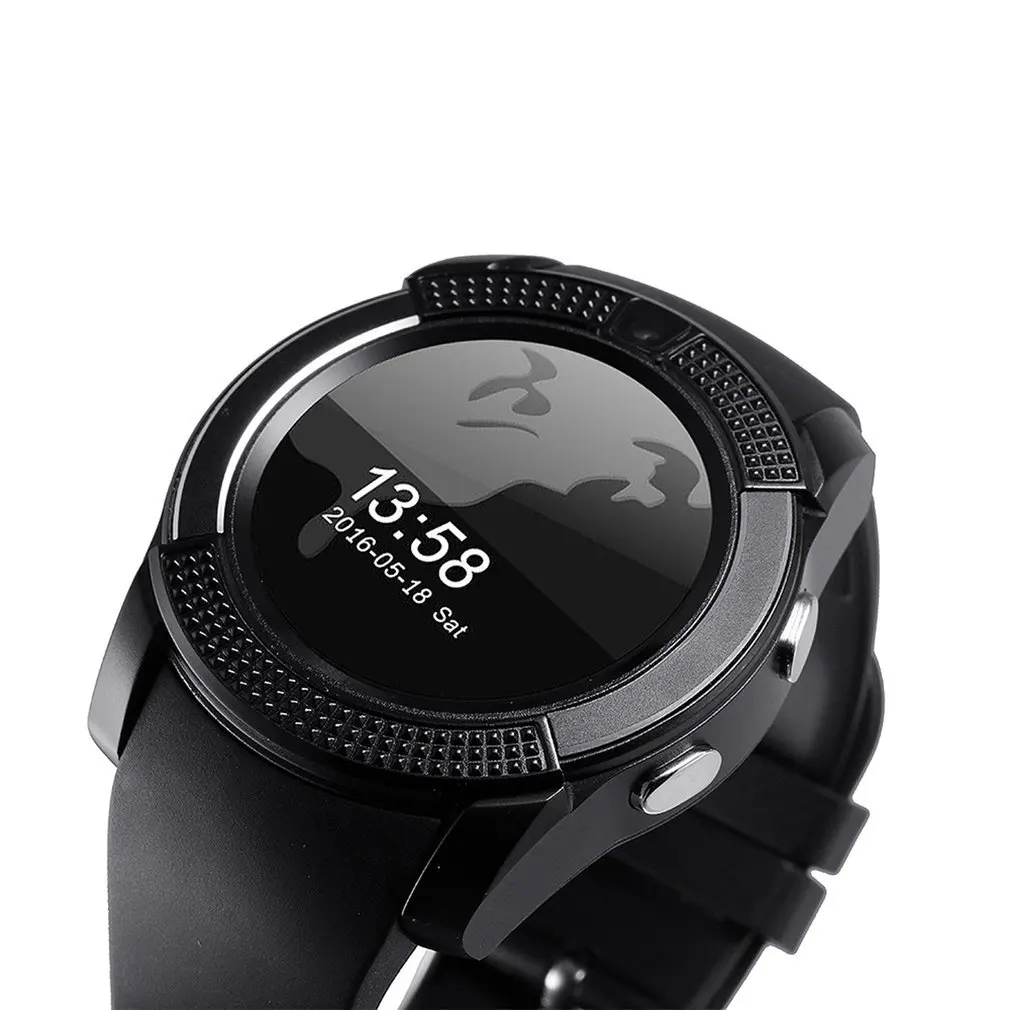 

Waterproof Smart Watch Men with Camera Bluetooth-compatible Smartwatch Pedometer Heart Rate Monitor Sim Card Wristwatch