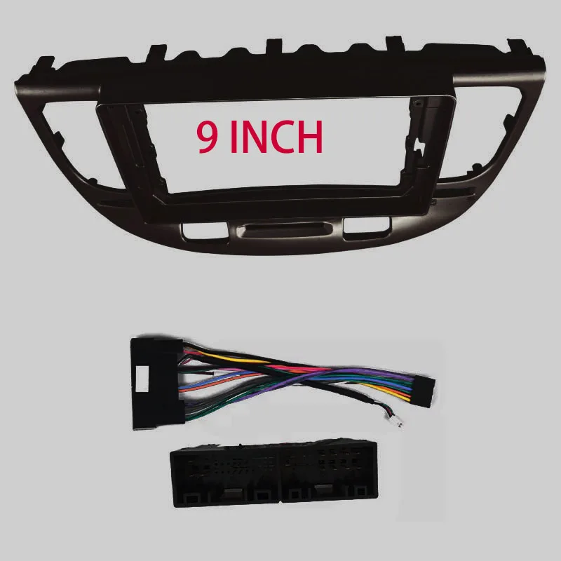 Android Audio Frame com Cabo para Kia Rio 2 2005 2006 2008-2011 Carro Auto ABS Rádio Painel GPS de som modify