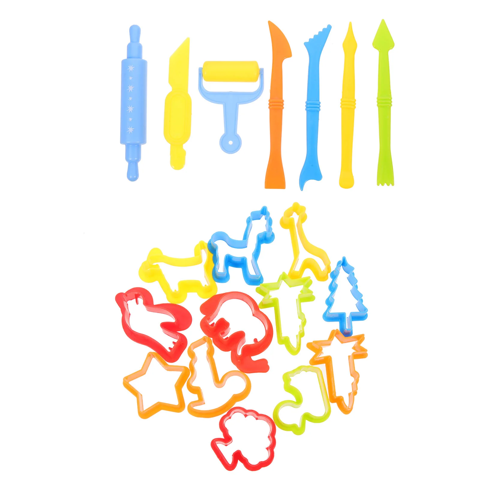 

26Pcs Gifts Kids Toddlers Clay Molding Kit Dough Tools For Kids Colored Clay for Kids Toddlers Children Home