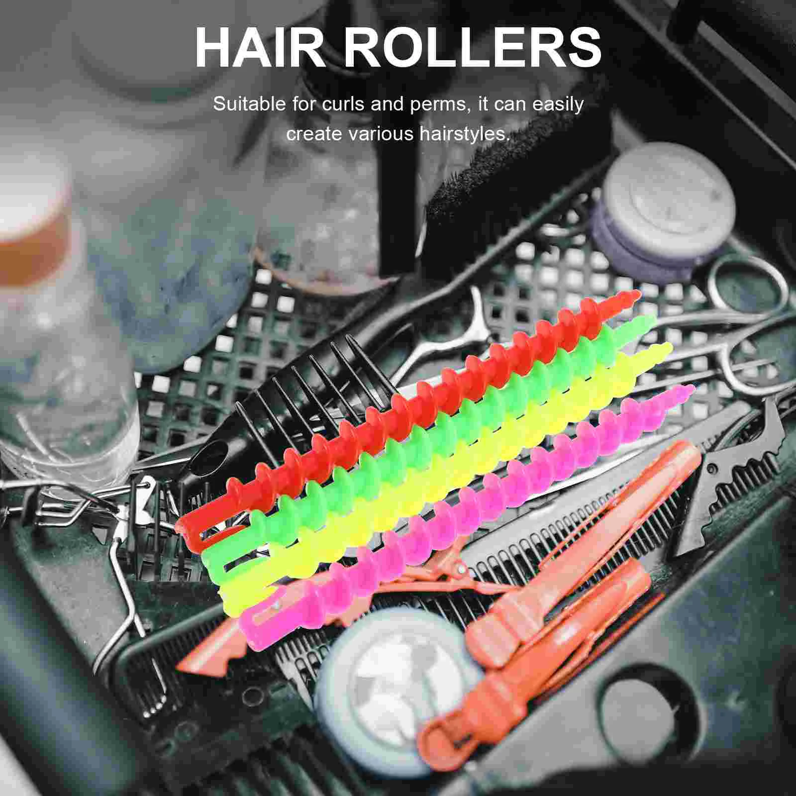 26-комплект спиральной завивки для женщин стержни бигуди волос инструменты