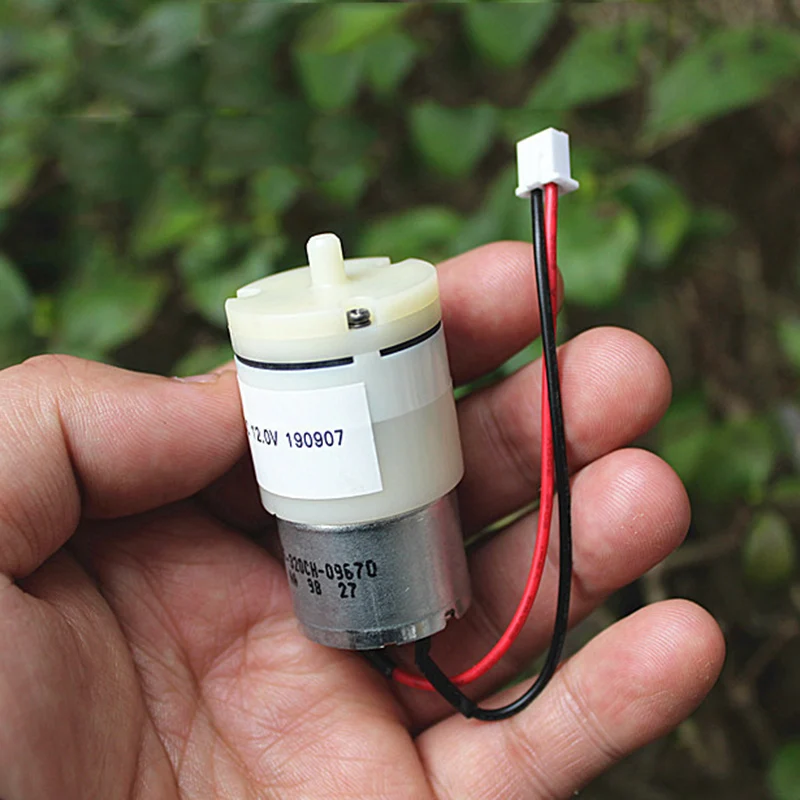 DC 12V Mini RC-320CH-09670 Electric Motor Air Pump Oxygen Air Flow Inflat Pump for Water Tank Fish Aquarium