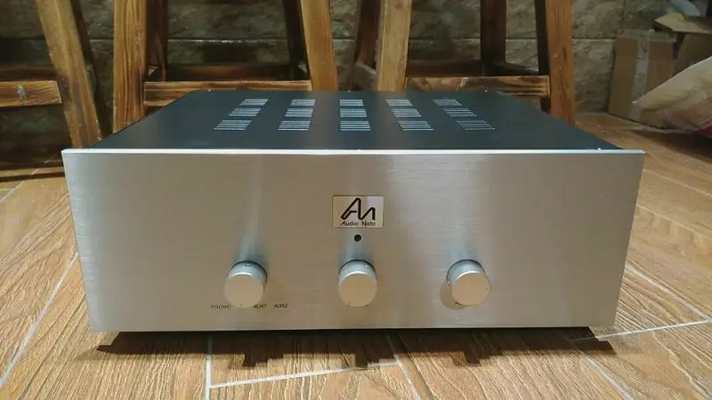 Hifi железная трубка усилитель шасси аудио предусилитель DIY Box 430x150x350 мм для EL84 / 6V6