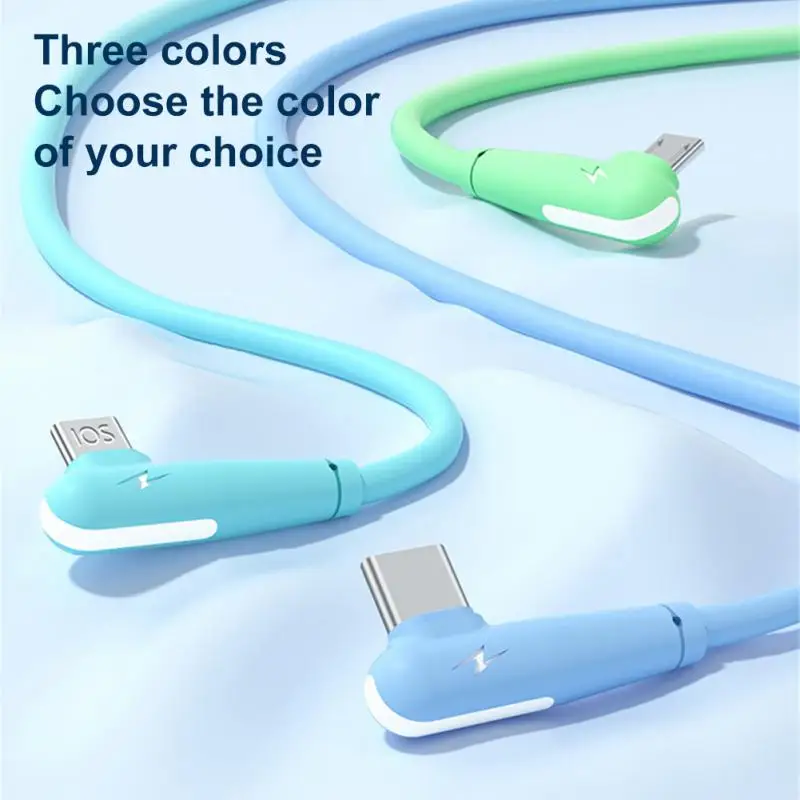 

Super Fast Charge Car Charging Qc 3.0 3 In 1 Data Transfer 6a Charging Cable Data Cable For Apple Android Type-c Data Line