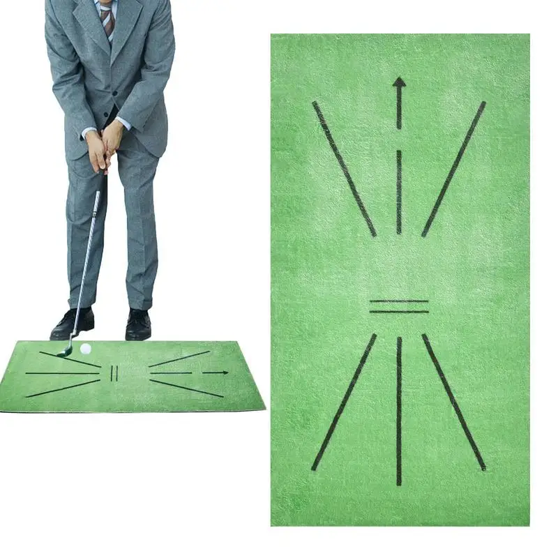 

Practice Golf Swing Path Mat Golf Impact Mat Path Feedback Golf Practice Mats Golf Training Aid Equipment Mini Golf Practice