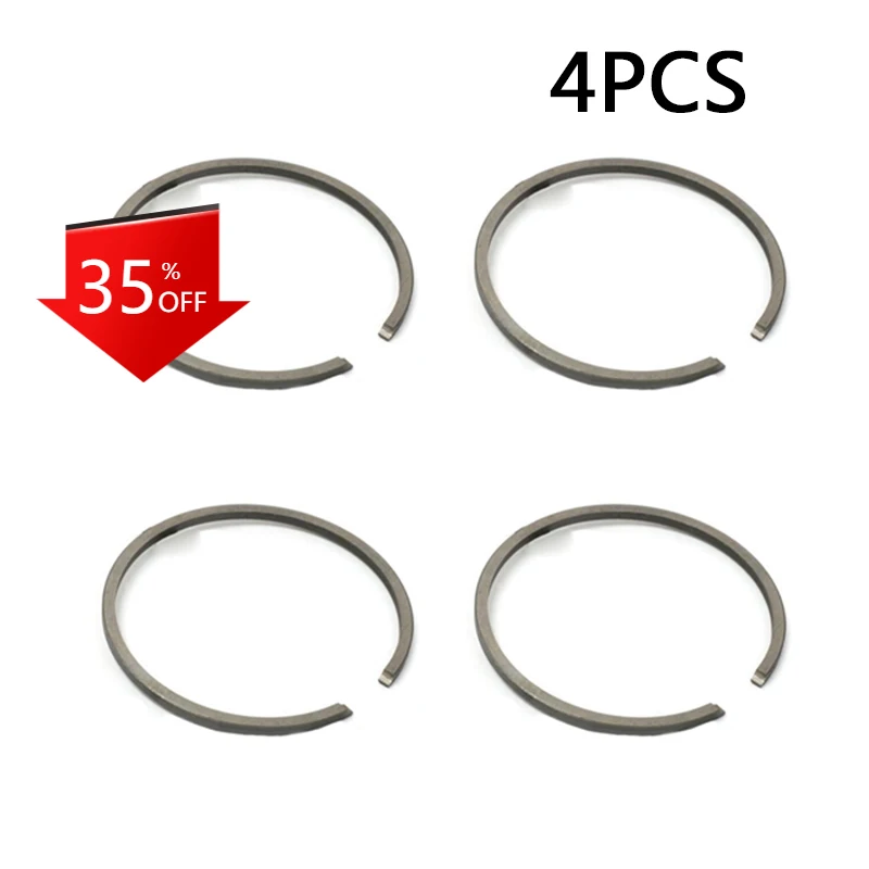 

4х поршневое кольцо для Stihl FS45 FS75 FS80 FS85 34 мм, замена отверстия #4137 034 3000, фотовспышка для Stihl BG45, BG46, новинка